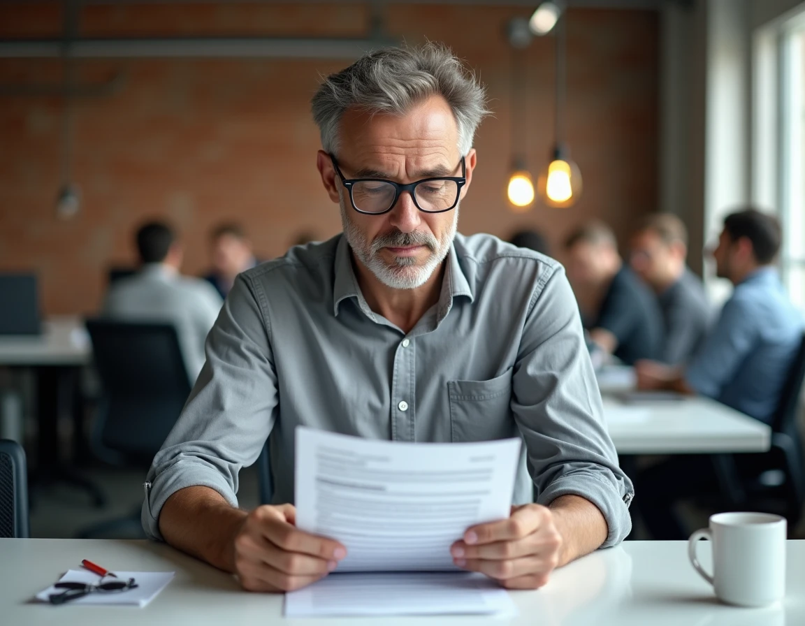 Auteur masculin analysant les directives KDP pour éviter les erreurs de publication sur Amazon
