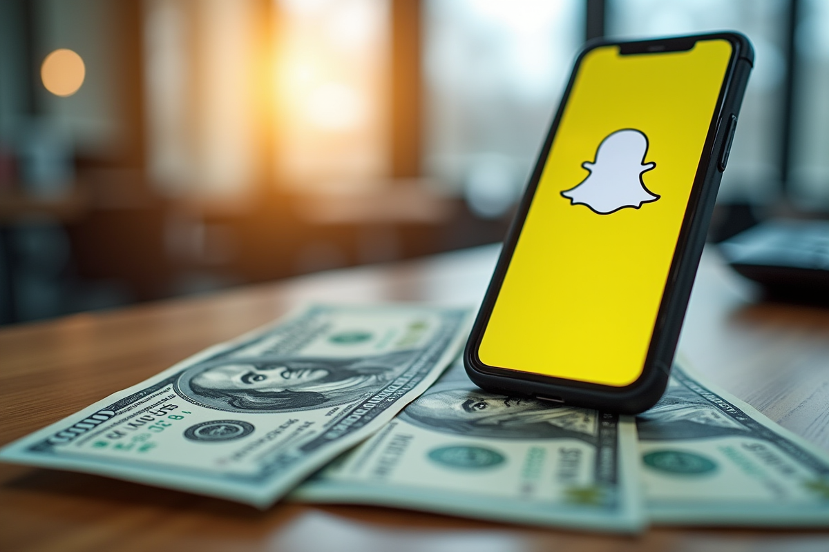 publicité snapchat